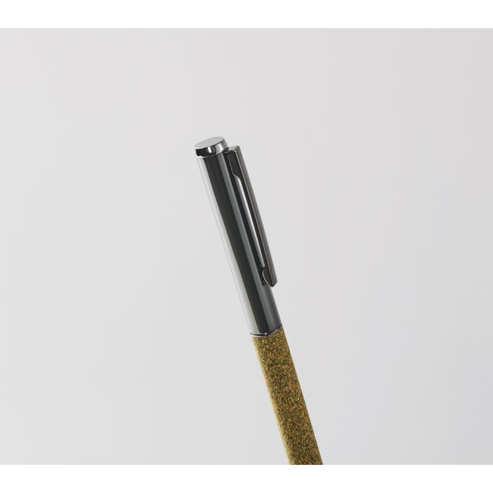 Penna a sfera Twist in metallo Verde item detail picture