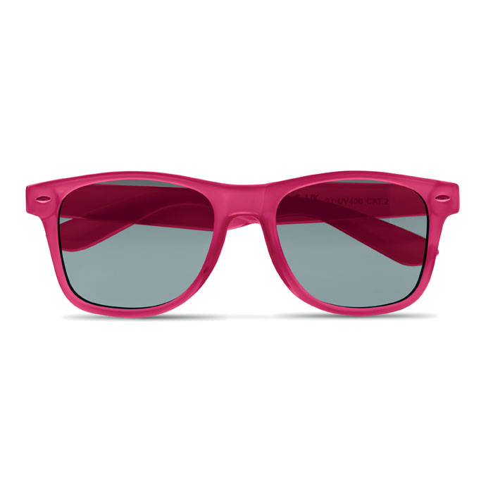 Sunglasses in RPET Fucsia Trasparente item picture open
