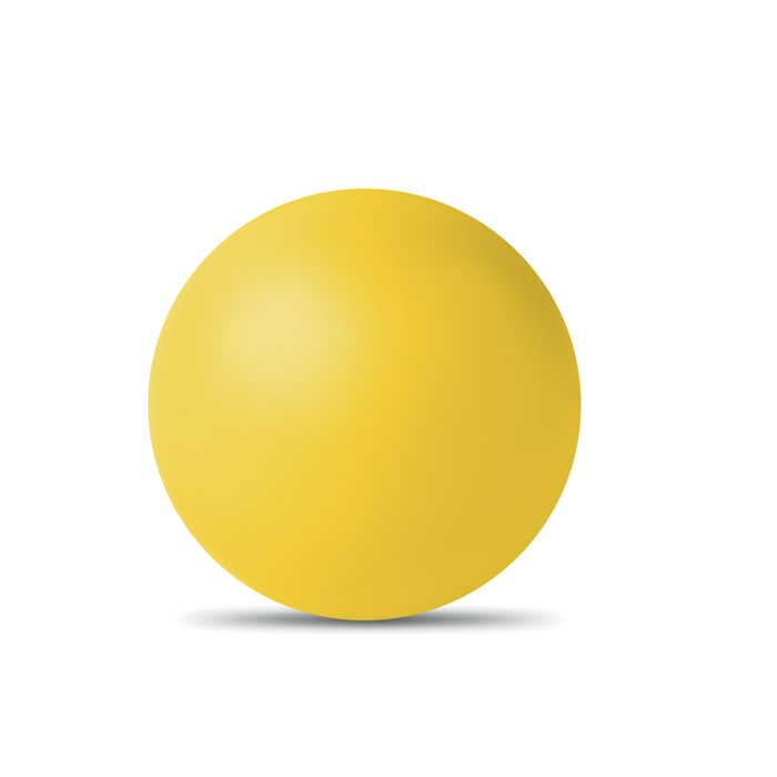 Antistress 'palla' in PU Giallo item picture side