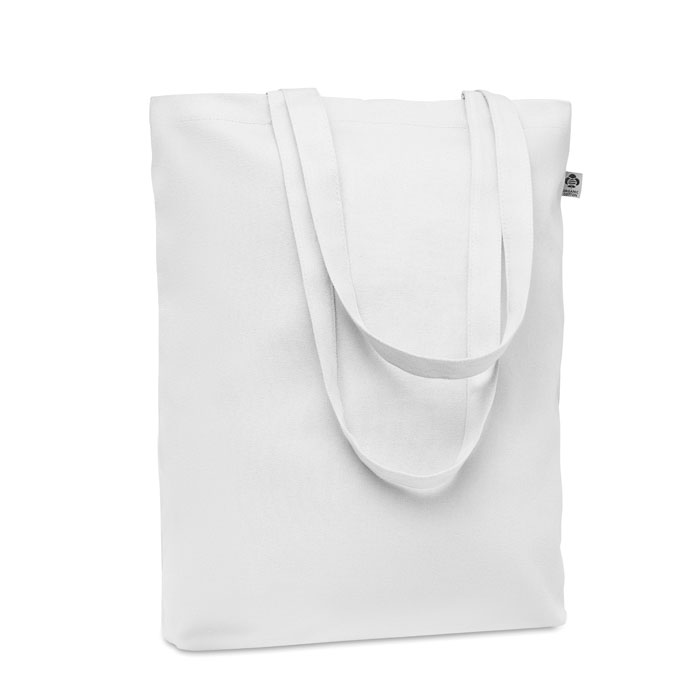 Shopper in tela 270gr white item picture front