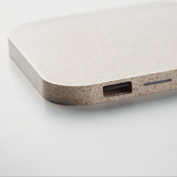HUB USB in paglia/ABS Beige item detail picture