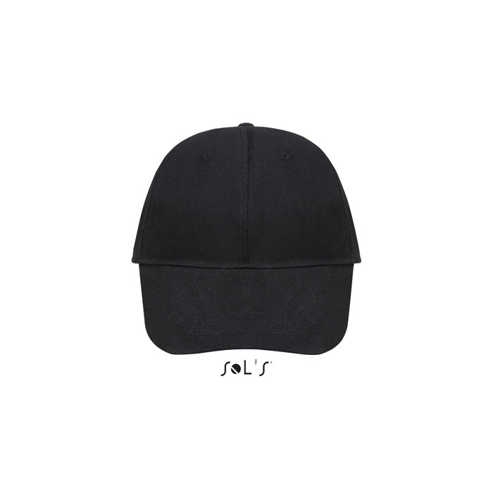 BUFFALO SIX PANEL CAP Nero item picture front