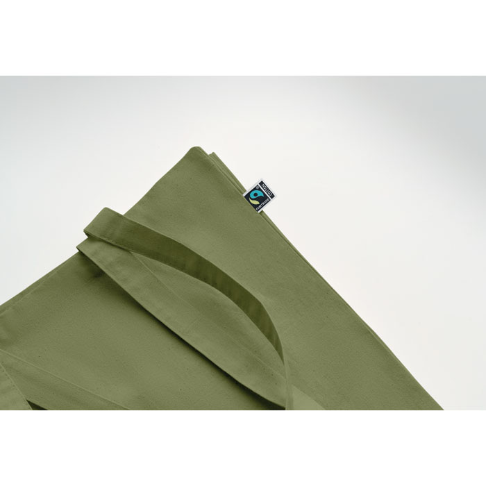 Shopper Fairtrade 180 gr Verde Scuro item picture open