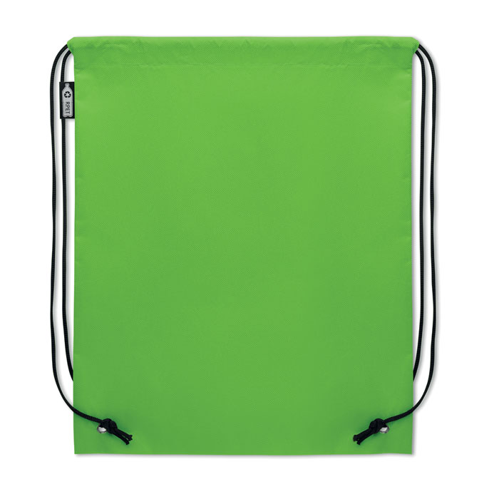 Sacca in TNT RPET Lime item picture side