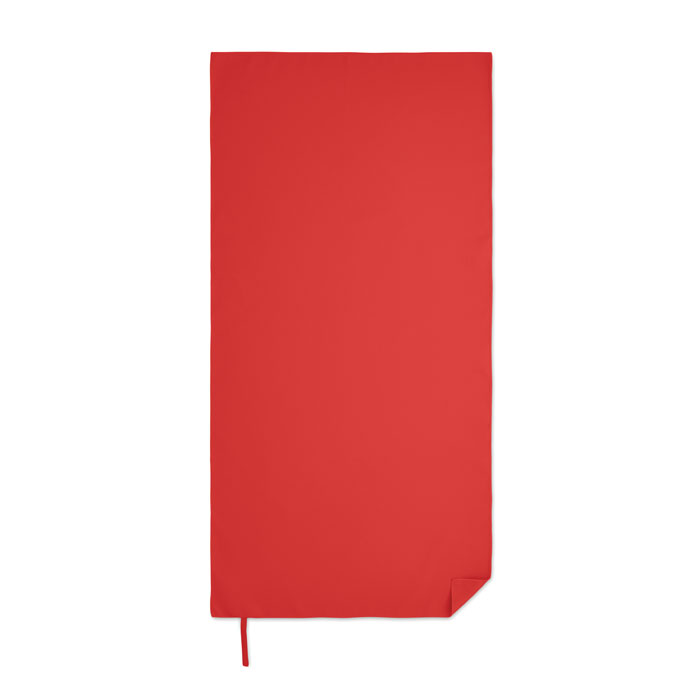 Asciugamano in microfibra Rosso item picture side