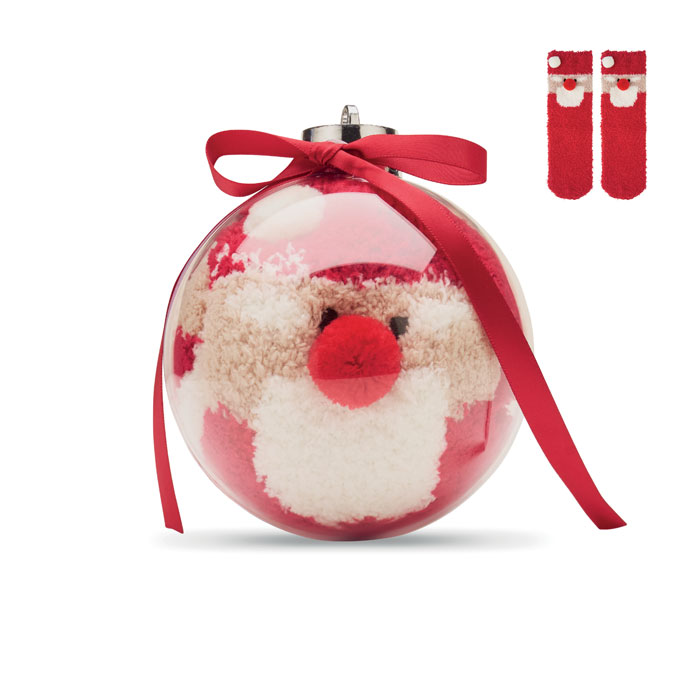 Calzino di Babbo Natale Rosso item picture front