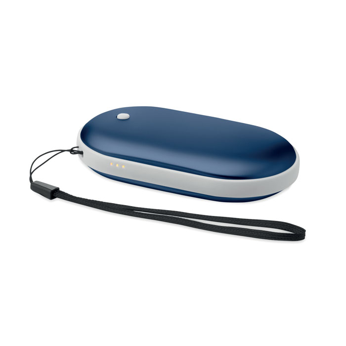 Aluminium electric hand warmer Blu item picture front