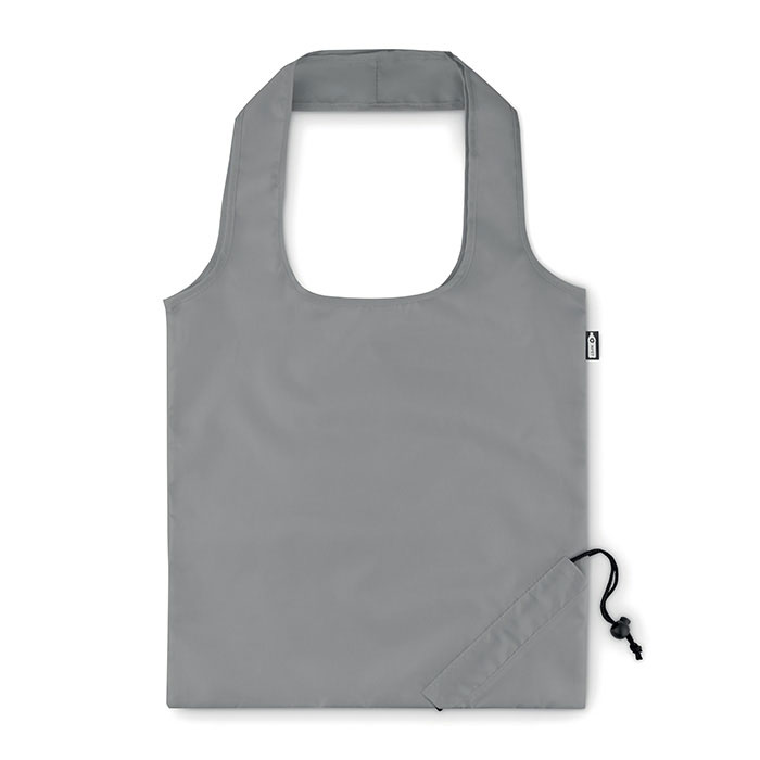 Foldable RPET shopping bag Grigio Pietra item picture front