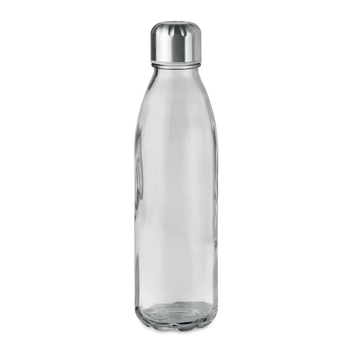 Bottiglia in vetro 650ml transparent grey item picture front
