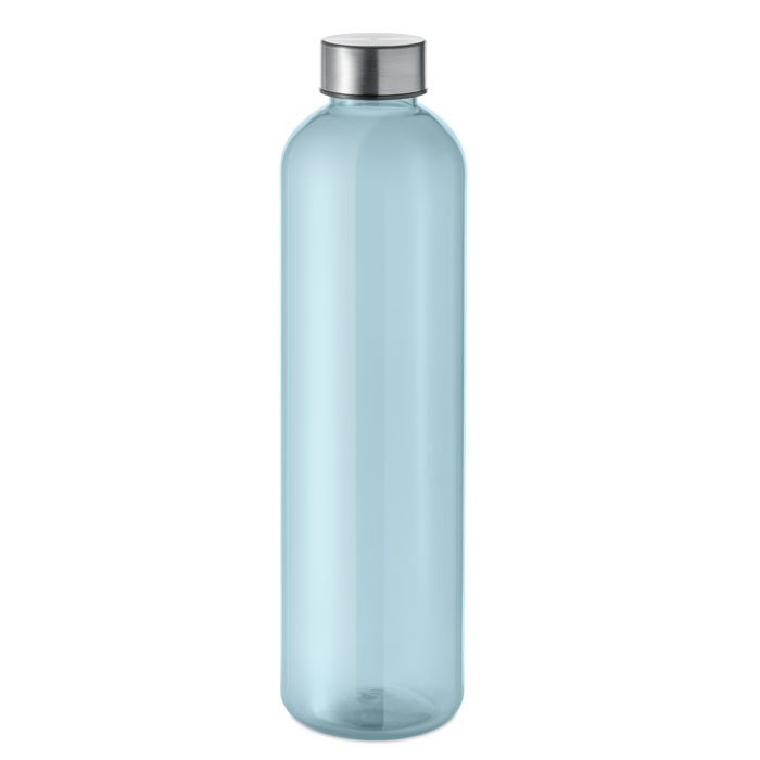 RPET bottle 1000ml Azzurro Chiaro Trasparente item picture front