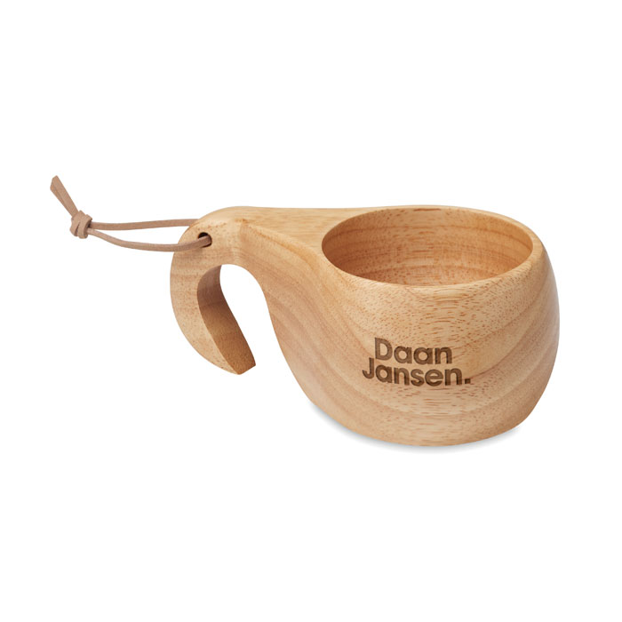 Tazza in quercia. 120ml wood item picture printed