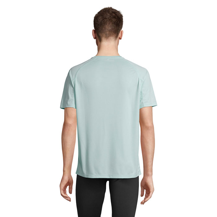 VORTEX RAGLAN T-SHIRT Arctic Blue item picture back