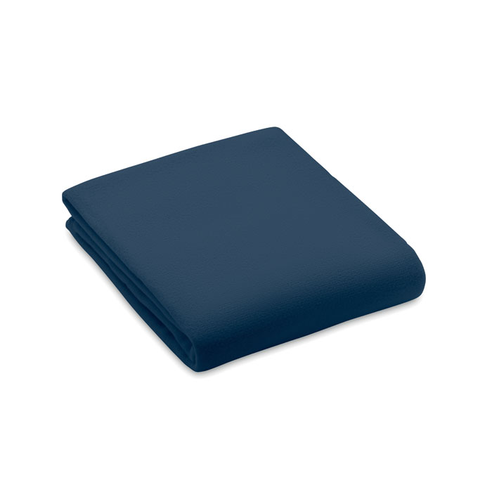 Coperta in pile RPET 130gr/m² blue item picture front