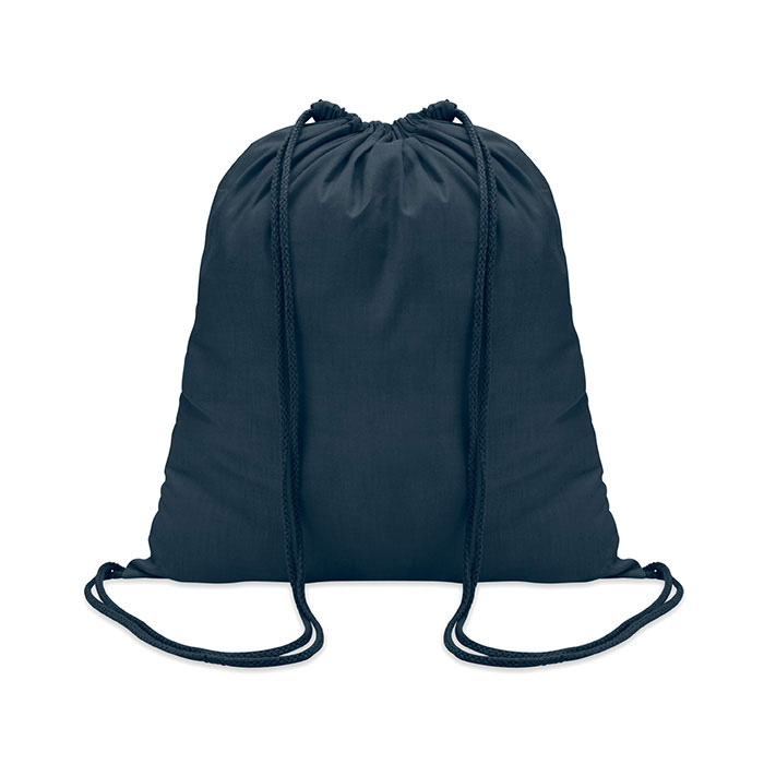 100gr/m² cotton drawstring bag Francese Navy item picture front