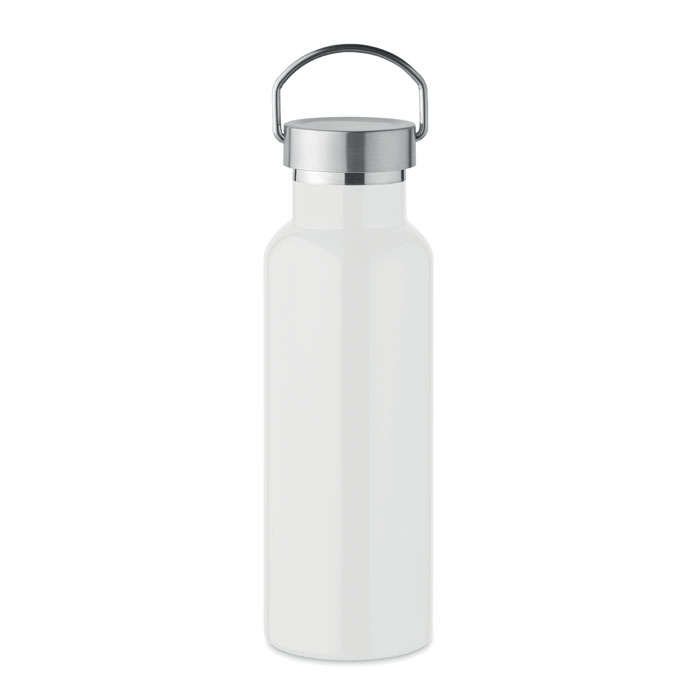 Double wall bottle 500 ml Bianco item picture front