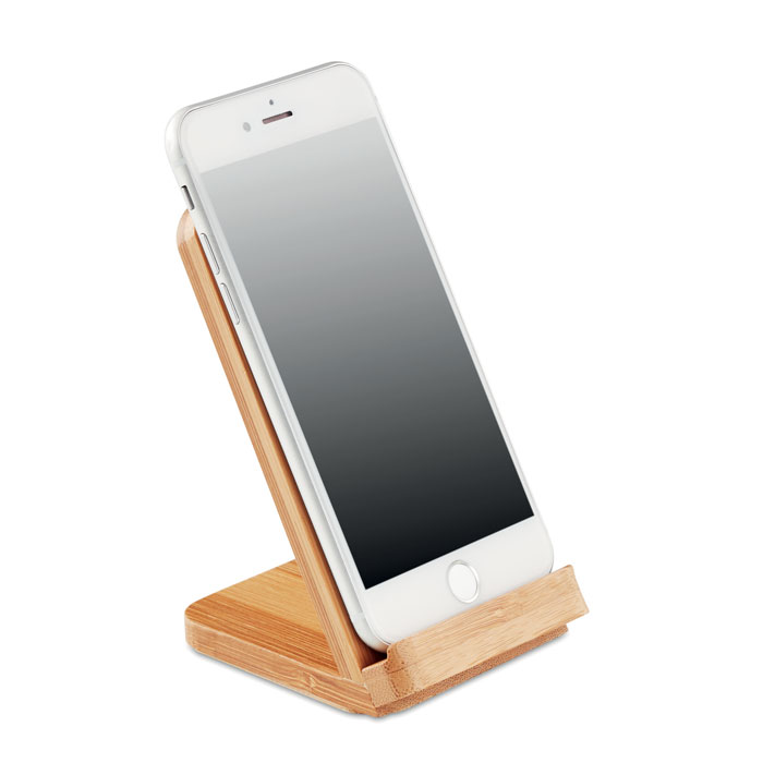Caricatore wireless e stand wood item picture top