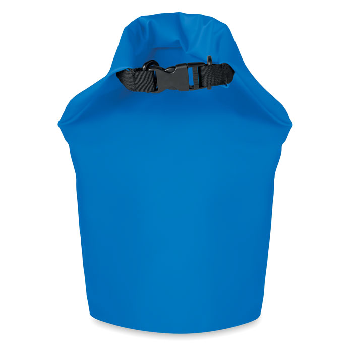 Waterproof bag PVC 10L Blu Royal item picture side