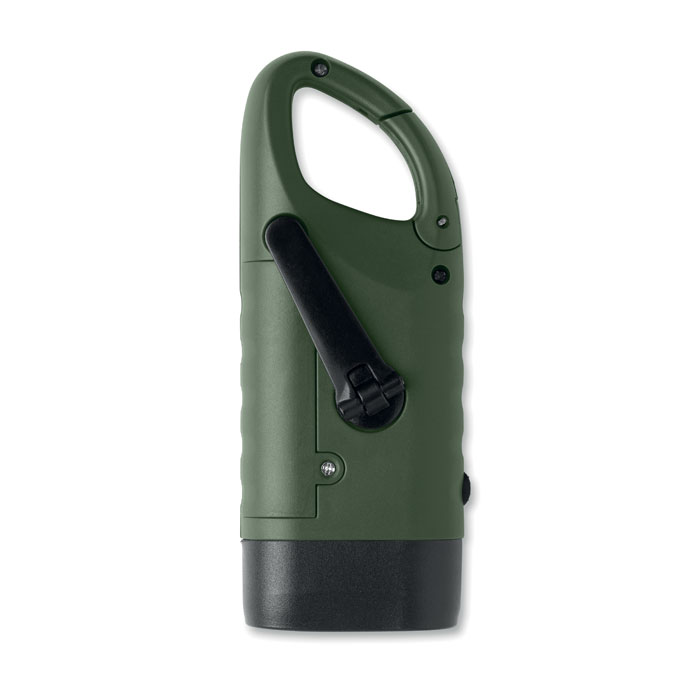 Torcia solare con dinamo Verde Scuro item picture 2