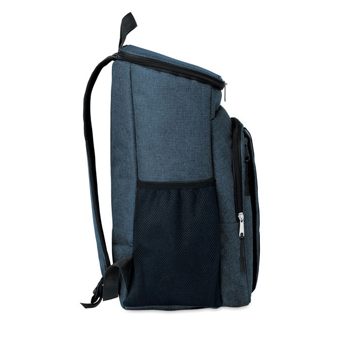 Outdoor cooler bag 600D RPET Blu item picture top