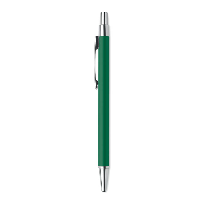 Penna a sfera in alluminio Verde item picture back