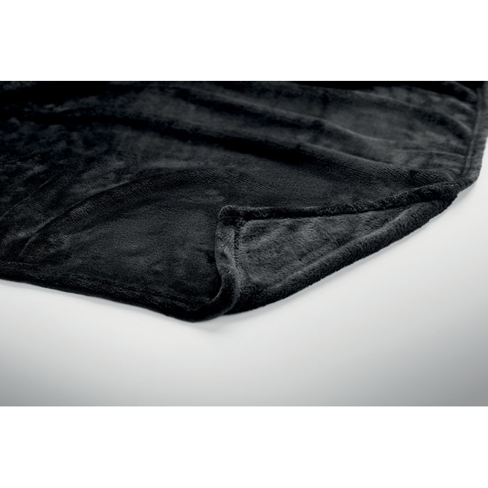 Coperta in pile e set 2 tazze Nero item picture open