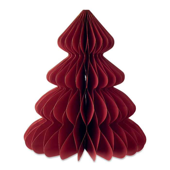 Paper Xmas tree decoration Rosso item picture top