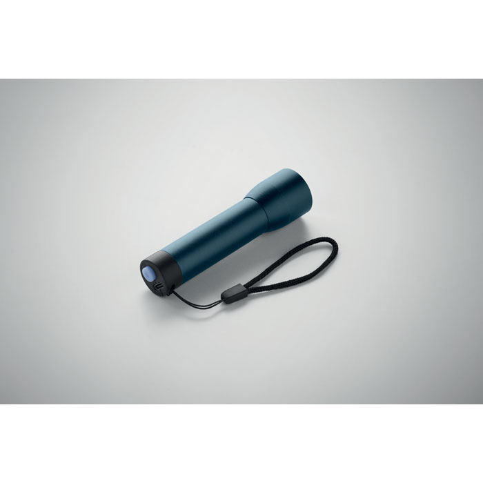 Aluminium rechargeable torch Francese Navy item picture 6