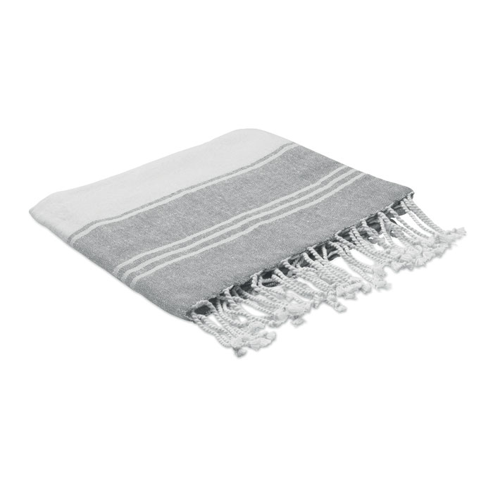 Set di asciugamani da hammam con c Grigio item picture top