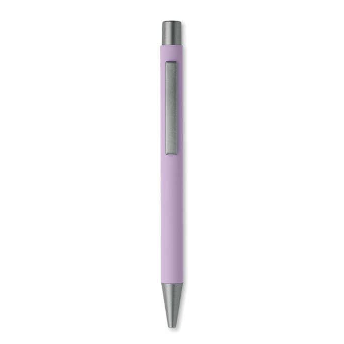 Recycled aluminium ball pen Viola item picture open