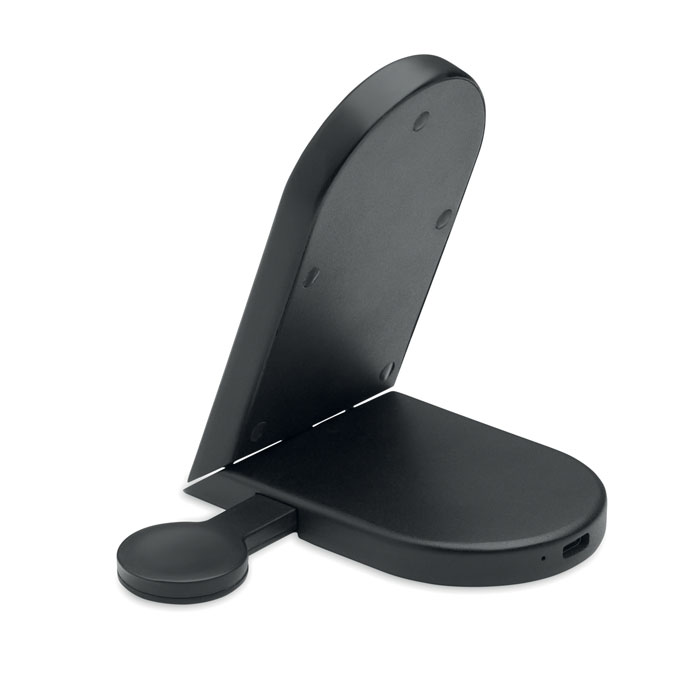 Caricabatterie 3 in 1 da 15 W Nero item picture top