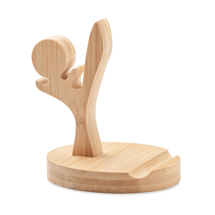 Supporto per telefono in bamboo wood item picture front