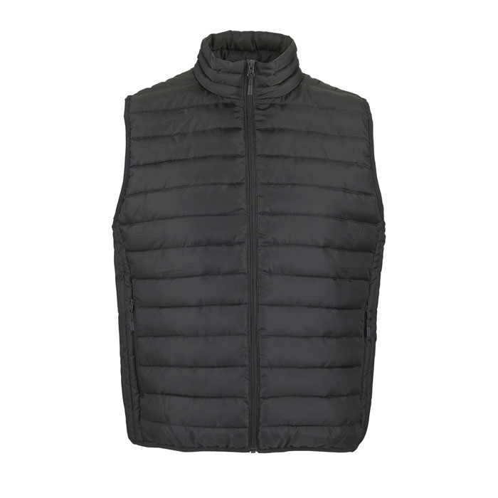 STREAM MEN Bodywarmer Nero / Nero Opaco item picture front