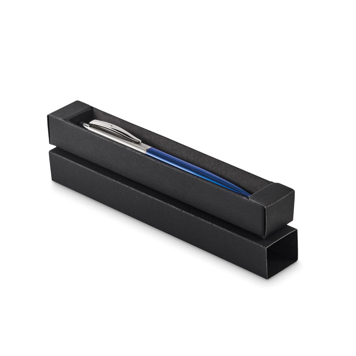 Penna a pulsante in confezione Argento Opaco item picture front