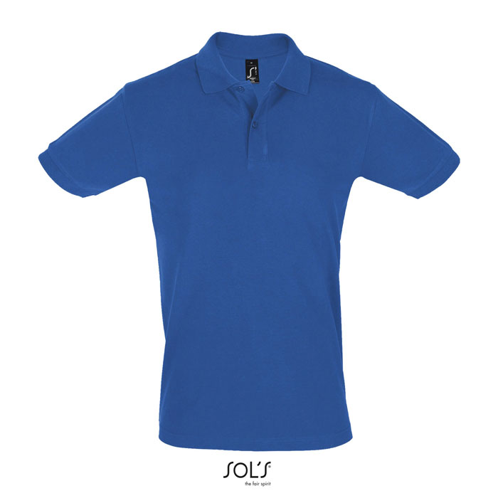 PERFECT UOMO POLO 180g royal blue item picture front