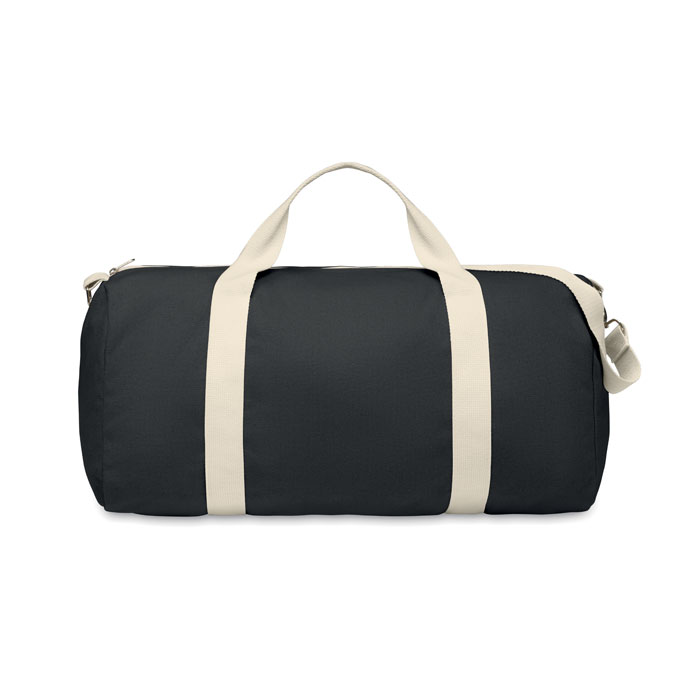 Recycled duffle bag 320 gr/m² Nero item picture side