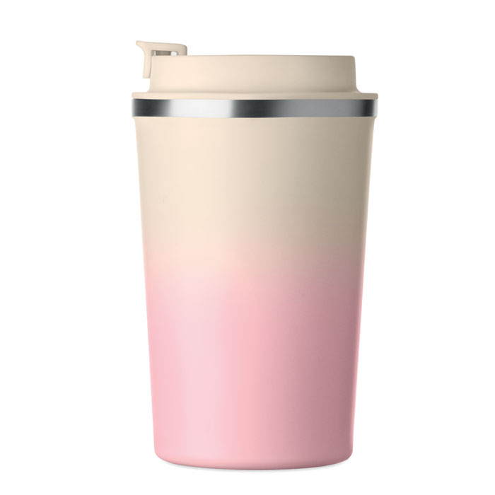 Bicchiere doppio strato 350 ml Rosa Baby item picture 1