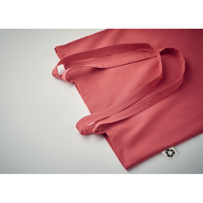 Recycled cotton shopping bag Rosso item detail picture