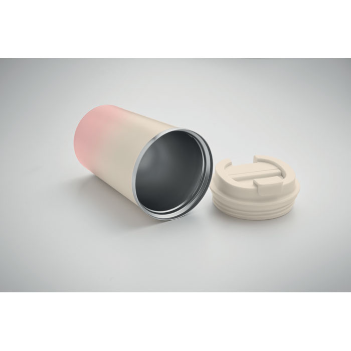 Bicchiere doppio strato 350 ml Rosa Baby item picture 5