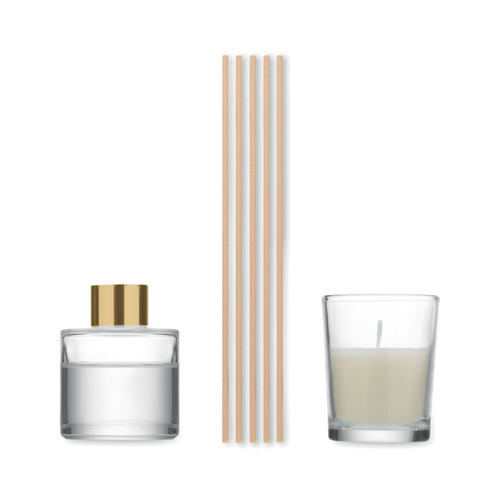 Vanilla diffuser & candle set Beige item picture top