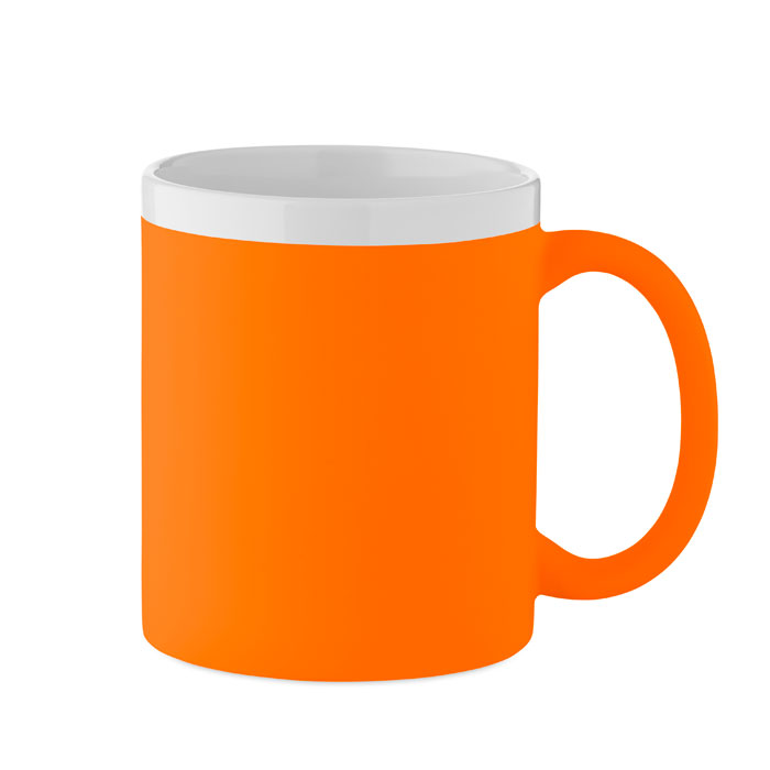 Ceramic mug 300ml Arancio Neon item picture front