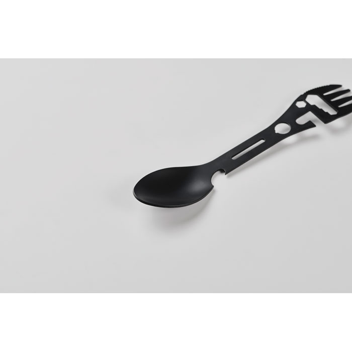 Multiutensile in acciaio inox Nero item picture open