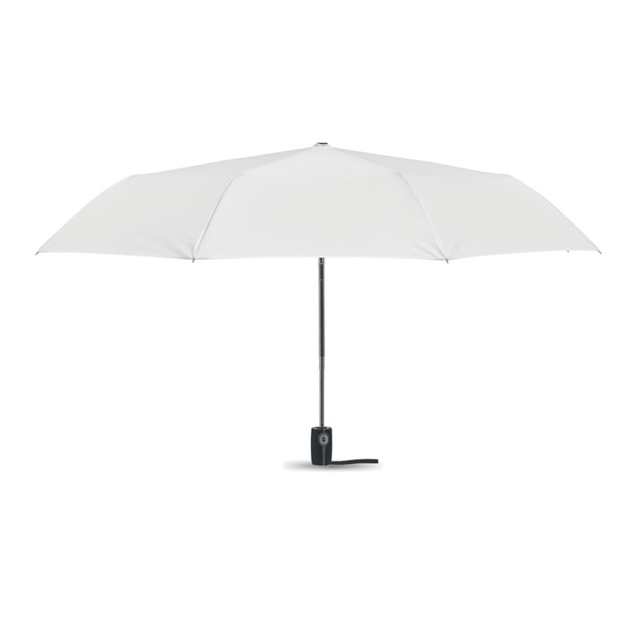 Luxe 21inch windproof umbrella Bianco item picture side