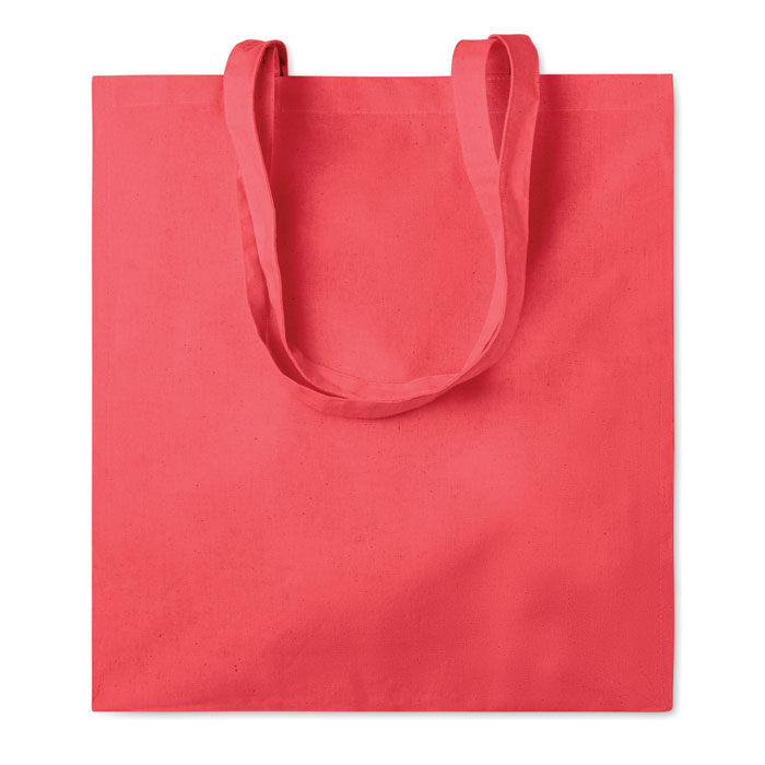 140gr/m² cotton shopping bag Rosso item picture back