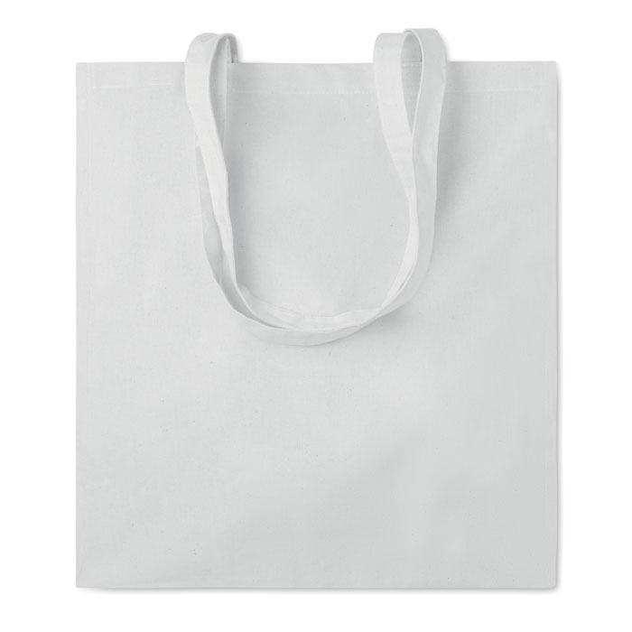 140gr/m² cotton shopping bag Bianco item picture back