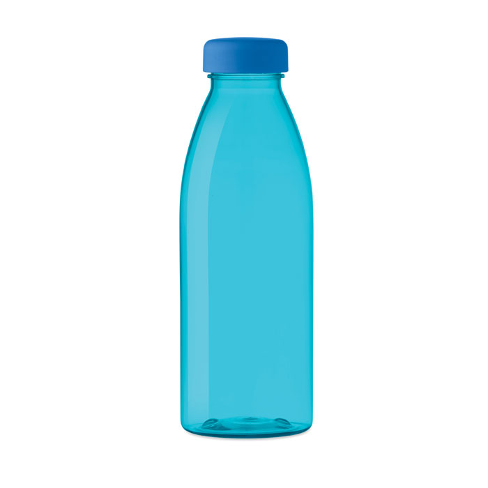 Bottiglia RPET 500ml Blu Trasparente item picture side