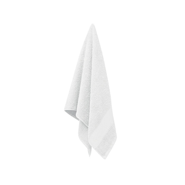 Towel organic cotton 100x50cm Bianco item picture top