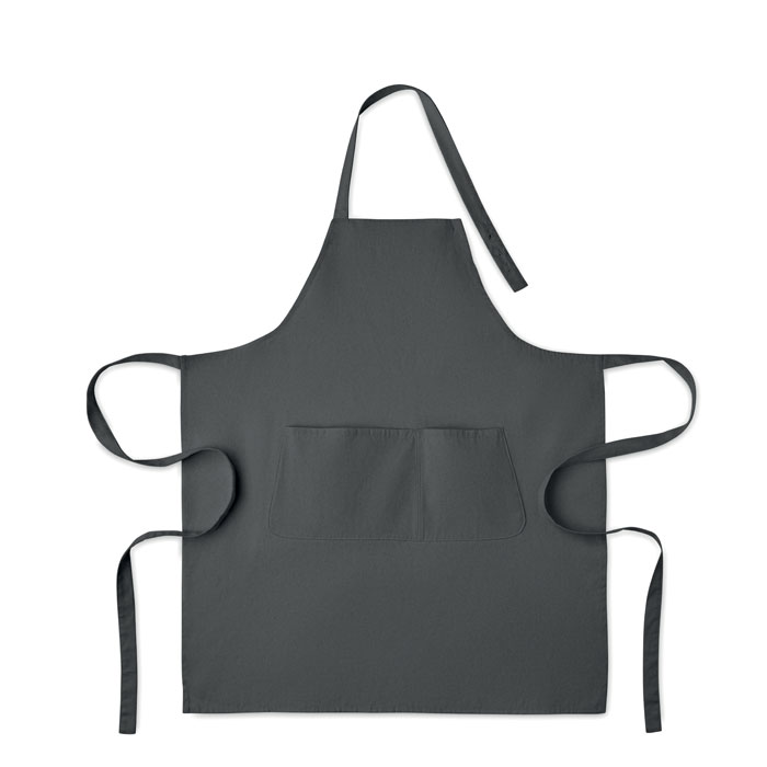 Organic cotton apron 240 gr/m² Grigio Pietra item picture 1