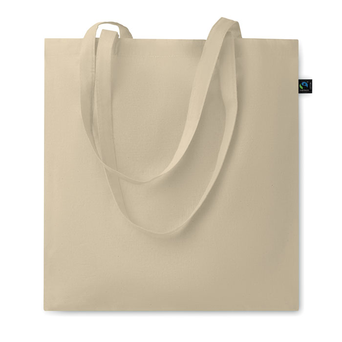 Fairtrade shopping bag140gr/m² Avorio item picture front