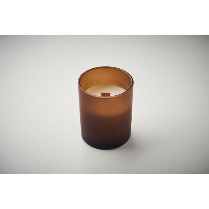 Plant based wax candle 80 gr Marrone item detail picture