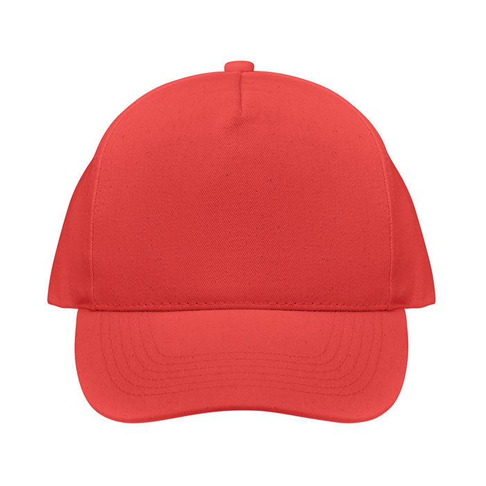 Organic cotton baseball cap Rosso item picture top
